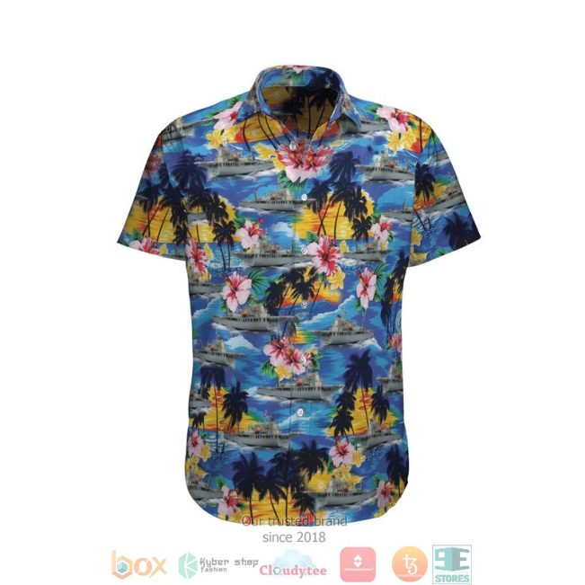 Hmas Sirius O 266 Royal Australian Navy Hibiscus Hawaiian Shirt, Short - Hot Sale 2025