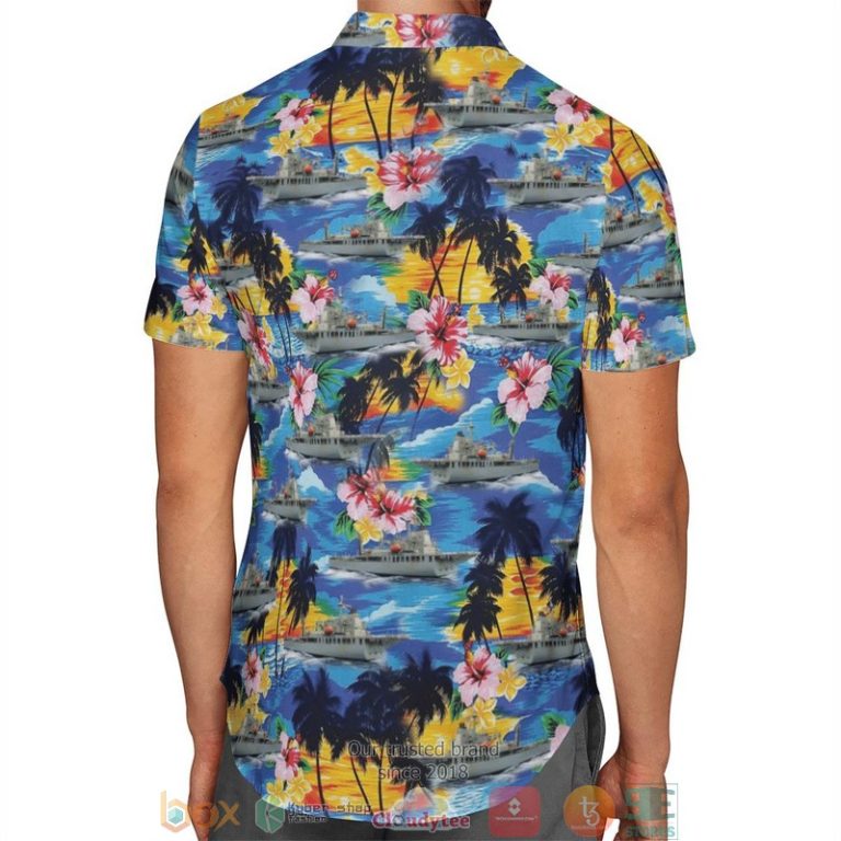 Hmas Sirius O 266 Royal Australian Navy Hibiscus Hawaiian Shirt, Short - Hot Sale 2025