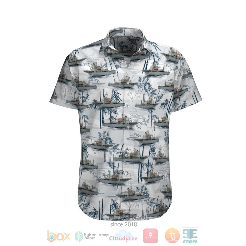 Hmas Sirius O 266 Royal Australian Navy White Hawaiian Shirt, Shorts - Hot Sale 2025