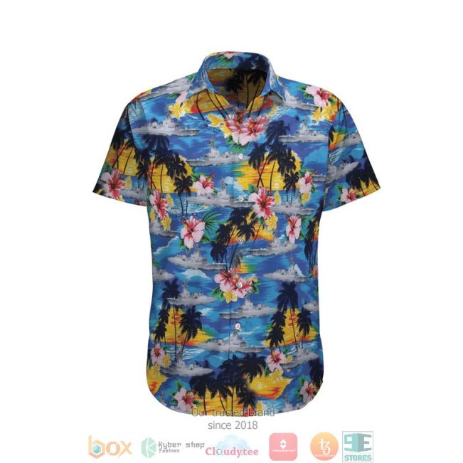 Hmas Sydney Ddg 42 Australian Navy Hawaiian Shirt, Short - Hot Sale 2025