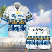 Hukgqc4e Th040622 41xxxcorona Extra Beer Tropical Pineapple Hawaiian Shirt Beach Shorts3.jpg - demo10