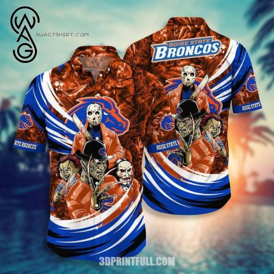 Halloween Boise State Broncos Combo Hawaiian Shirt And Shorts - Hot Sale 2025