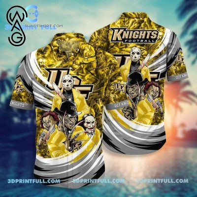 Halloween Ncaa Ucf Knights Combo Hawaiian Shirt And Shorts - Hot Sale 2025