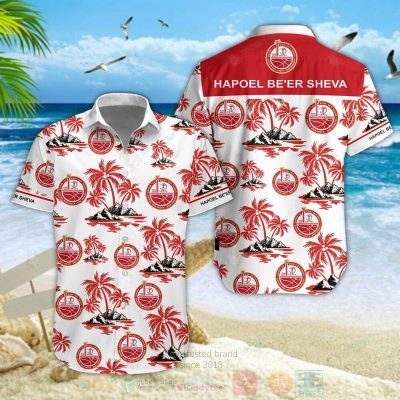 Hapoel Be?Er Sheva B.C Hawaiian Shirt, Short - Hot Sale 2025