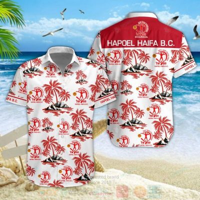 Hapoel Haifa B.C Hawaiian Shirt, Short - Hot Sale 2025