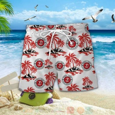 Hapoel Jerusalem B.C Hawaiian Shirt, Short - Hot Sale 2025