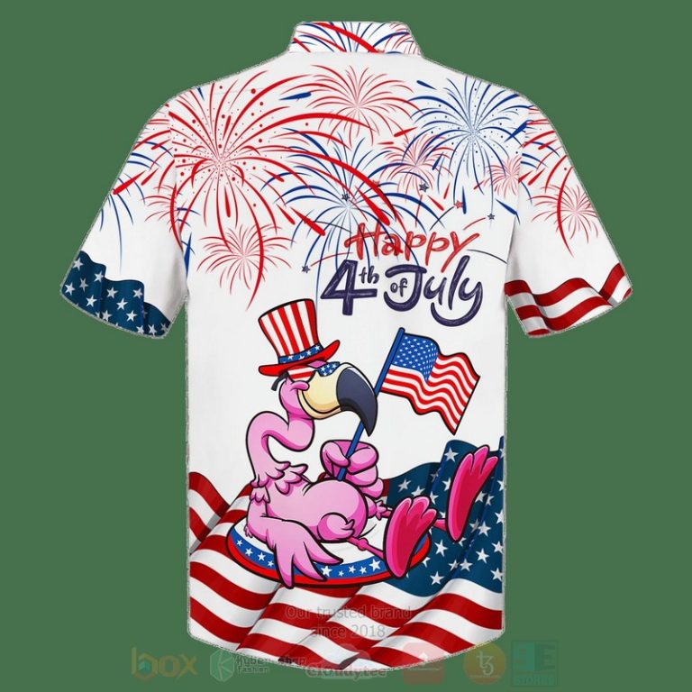 Happy 4Th Of July Flamingo Us Flag Hawaiian Shirt, Short - Hot Sale 2025 Happy 4Th Of July Flamingo Us Flag Hawaiian Shirt, Short - Hot Sale 2025