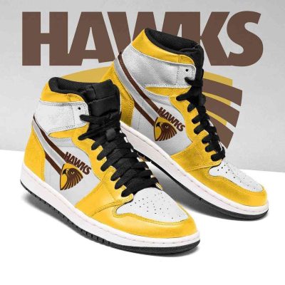 AFL Hawthorn Hawks Air Jordan 1 High Sneakers