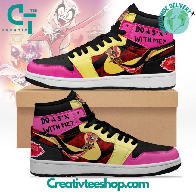 Hazbin Hotel Do A Sx With Me Air Jordan 1 Sneaker - soulcals.com