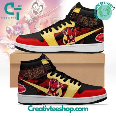 Hazbin Hotel Let The Slaughter Begin Air Jordan 1 Sneaker - soulcals.com