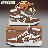 Hershey Bears 2024 Calder Cup Champion Custom Air Jordan 1 Hightop Shoes