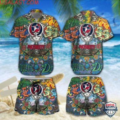 Nfl New England Patriots Grateful Dead Bears Hawaiian Shirt And Shorts - Hot Sale 2025