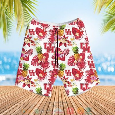 Houston Cougars Men?S Basketball Ncaa Pineapple Hawaiian Shirt, Shorts - Hot Sale 2025