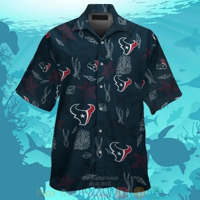 Houston Texans Fish Hawaiian Shirt And Shorts - Hot Sale 2025