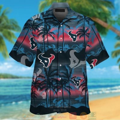 Houston Texans Palm Tree Hawaii Shirt, Shorts - Hot Sale 2025