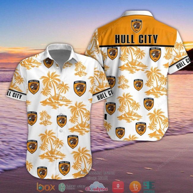 Hull City Hawaiian Shirt, Beach Short - Hot Sale 2025