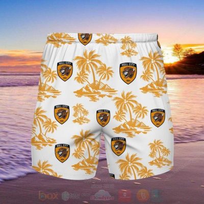 Hull City Hawaiian Shirt, Short - Hot Sale 2025