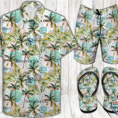 Tiffany & Co Hawaiian Shirt Beach Short - Hot Sale 2025