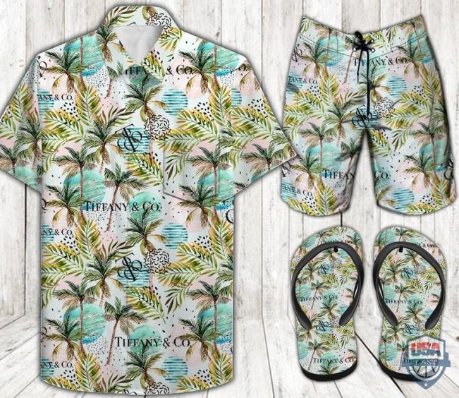 Tiffany & Co Hawaiian Shirt Beach Short - Hot Sale 2025