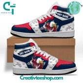 NHL Washington Capitals Special Team Mascot Design Air Jordan 1 Sneaker - soulcals.com