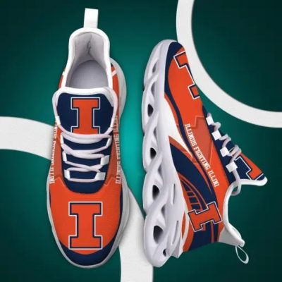 Illinois Fighting Illini Sneakers Max Soul Shoes Elevate Your Every Step