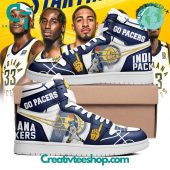 Indiana Pacers Go Packers Air Jordan 1 Sneaker - demo10