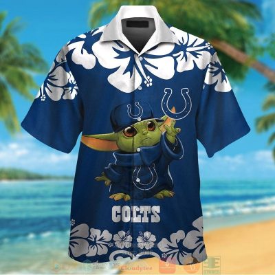 Indianapolis Colts Baby Yoda Hawaii Shirt, Shorts - Hot Sale 2025