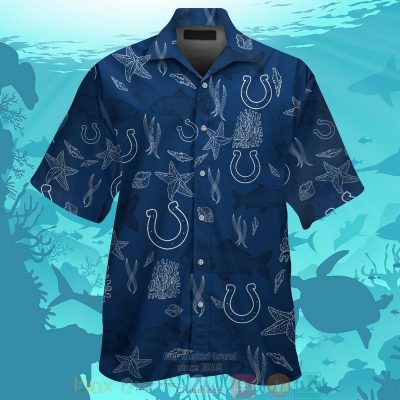 Indianapolis Colts Fish Hawaiian Shirt And Shorts - Hot Sale 2025
