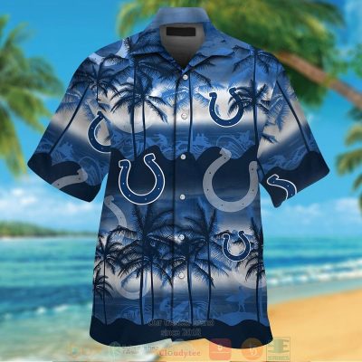 Indianapolis Colts Palm Tree Hawaii Shirt, Shorts - Hot Sale 2025