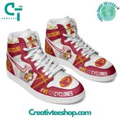 Iowa State Cyclones Basketball Go Cyclones Air Jordan 1 Sneaker - demo10