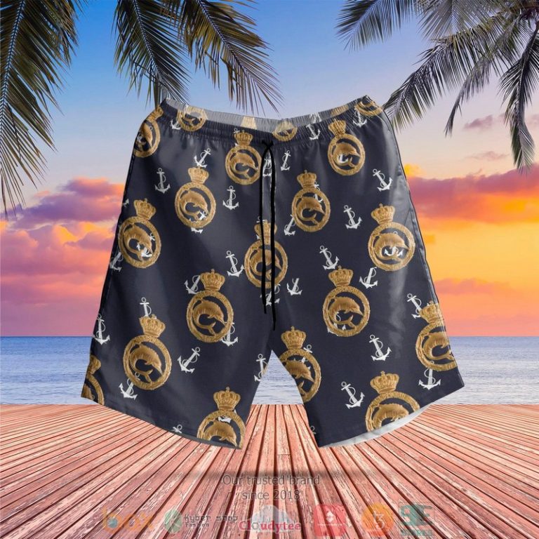 Italian Navy Submarine Dolphins Badge Pin Black Hawaiian Shirt, Short - Hot Sale 2025