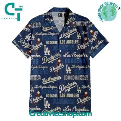 Los Angeles Dodgers Fusion Hawaiian Set - Teesmith