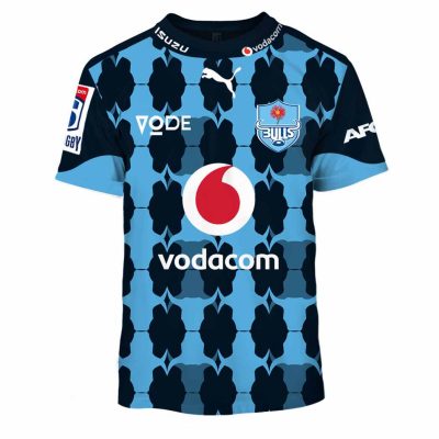 Personalize BLUE BULLS 2020 Super Rugby Home Jersey - OldSchoolThings - Personalize Your Own New & Retro Sports Jerseys, Hoodies, T Shirts