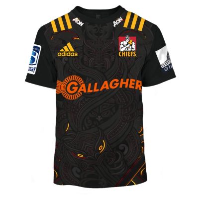 Personalise Waikato Chiefs 2020 Super Rugby Home Jersey - OldSchoolThings - Personalize Your Own New & Retro Sports Jerseys, Hoodies, T Shirts