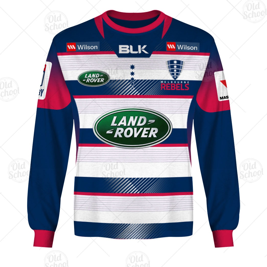 Personalise SR Melbourne Rebels 2017 Jersey - OldSchoolThings - Personalize Your Own New & Retro Sports Jerseys, Hoodies, T Shirts