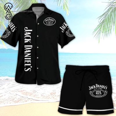 Jack Daniel?S Tennessee Whiskey All Over Print Hawaiian Shirt And Beach Shorts - Hot Sale 2025