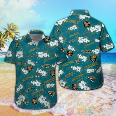 Jacksonville Jaguars Hibiscus Hawaiian Shirt And Shorts - Hot Sale 2025