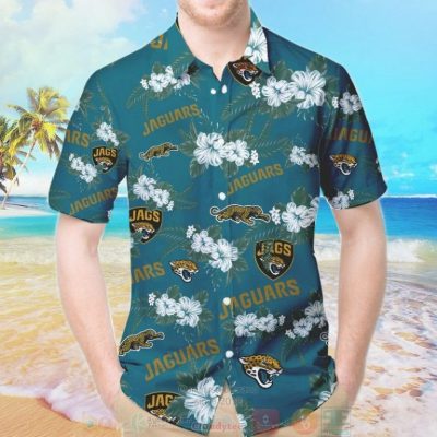 Jacksonville Jaguars Hibiscus Hawaiian Shirt And Shorts - Hot Sale 2025