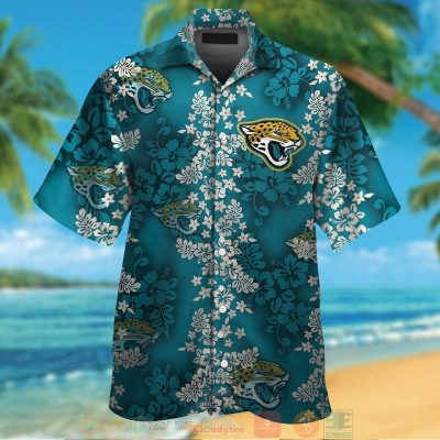 Jacksonville Jaguars Tropical Plants Teal Hawaii Shirt, Shorts - Hot Sale 2025