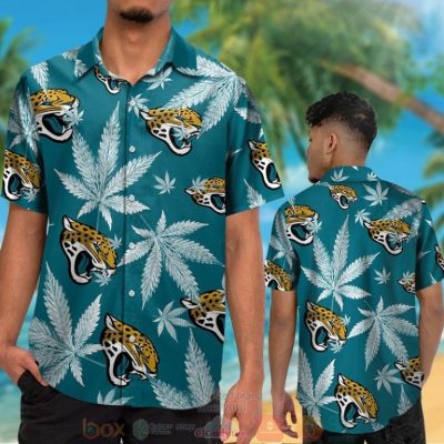 Jacksonville Jaguars Weed Teal Hawaii Shirt, Shorts - Hot Sale 2025