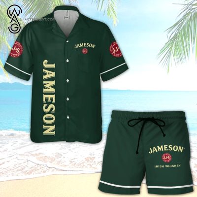 Jameson Irish Whiskey All Over Print Hawaiian Shirt And Beach Shorts - Hot Sale 2025
