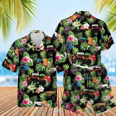 Jeep Cars Pineapple Hawaiian Shirt, Shorts - Hot Sale 2025