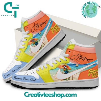 Jimmy Buffett Forever 5 O'Clock Air Jordan 1 Sneaker - soulcals.com