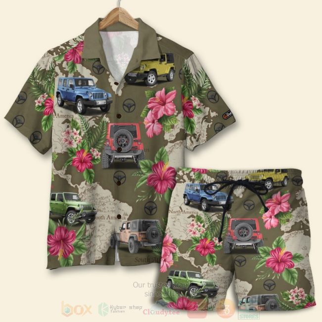 Jp Tropical Flower Seamless Pattern Hawaiian Shirt, Short - Hot Sale 2025