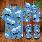 Krunmqkk 138 Porsche Blue Islands Flip Flops And Combo Hawaii Shirt Shorts .jpg - demo10