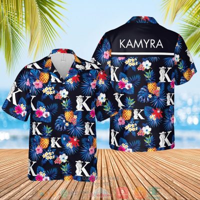 Kamyra Condoms Pineapple Hawaiian Shirt, Shorts - Hot Sale 2025