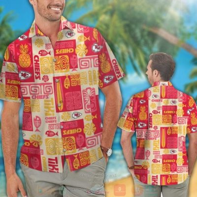 Kansas City Chiefs Fish Bone Hawaii Shirt, Shorts - Hot Sale 2025