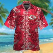 Kansas City Chiefs Tropical Plants Red Hawaii Shirt Shorts.jpg - demo10