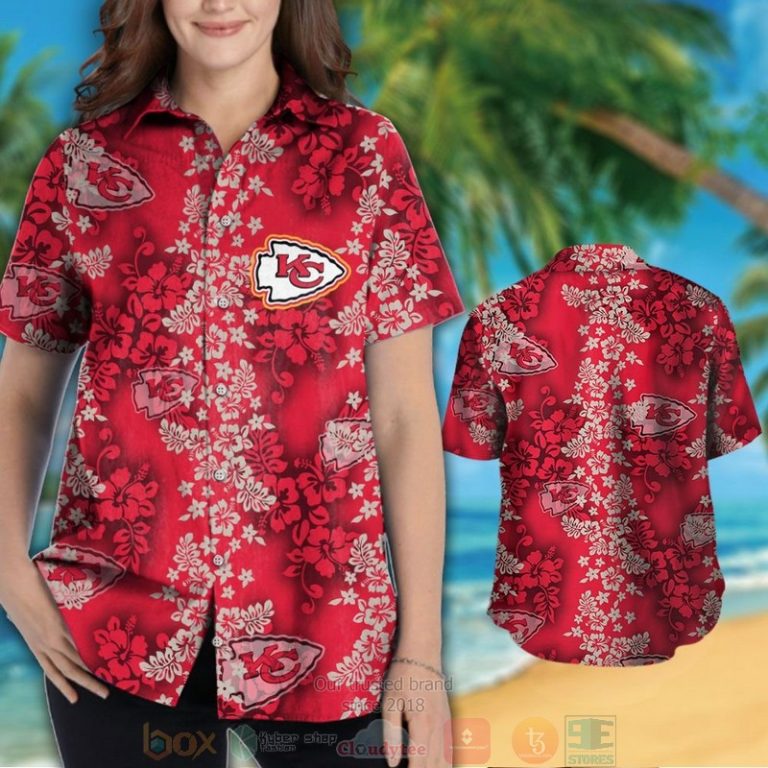 Kansas City Chiefs Tropical Plants Red Hawaii Shirt, Shorts - Hot Sale 2025