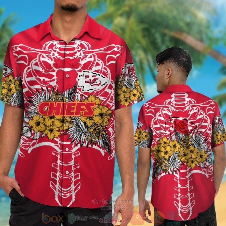 Kansas City Chiefs Yellow Hibiscus Red Hawaii Shirt, Shorts - Hot Sale 2025